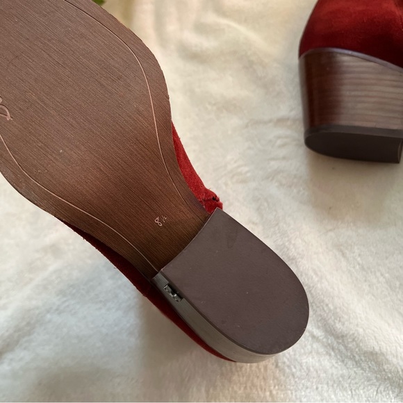 Sam Edelman Welles Bootie In Spiced Mahogany Suede - Picture 7 of 10